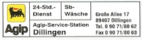 Logo der Firma Agip Service Station