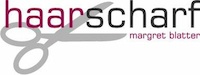 Logo der Firma Friseur Haarscharf Margret Blatter