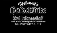 Logo der Firma Helmut's Hofschänke