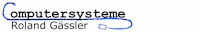 Logo der Firma Computersysteme Roland Gässler