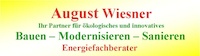Logo der Firma Holz- und Fertighausbau August Wiesner