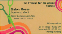 Logo der Firma Friseursalon A. Roser