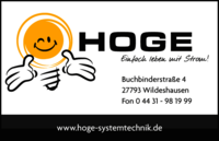 Logo der Firma Hoge Systemtechnik - Tim Hoge