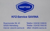 Logo der Firma Kfz-Service Savina