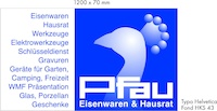 Logo der Firma Eisenwaren Hausrat Pfau
