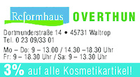 Logo der Firma Reformhaus Overthun KG