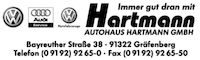 Logo der Firma Autohaus Hartmann GmbH