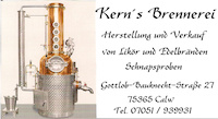 Logo der Firma Kern's Brennerei