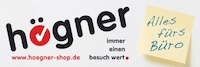 Logo der Firma högner büro + papier