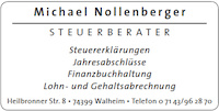 Logo der Firma Michael Nollenberger Steuerberater