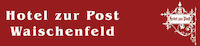 Logo der Firma Hotel zur Post Waischenfeld