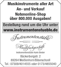 Logo der Firma Instrumentenstüble - Musikfachgeschäft