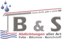 Logo der Firma B & S - Abdichtungen aller Art