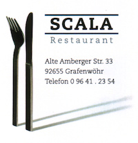 Logo der Firma SCALA Restaurant, Carla Haas