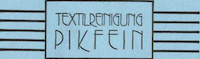 Logo der Firma Textilreinigung "Pikfein"