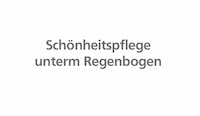 Logo der Firma Schönheitspflege unterm Regenbogen