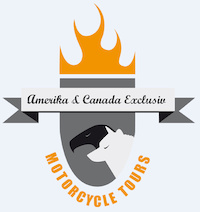 Logo der Firma Amerika-Canada-Motorradreisen