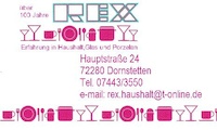 Logo der Firma Rex Haushaltswaren