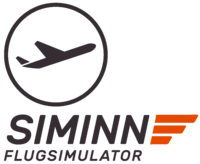 Logo der Firma simINN Flugsimulator