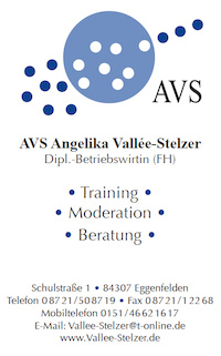 Logo der Firma AVS Angelika Vallee-Stelzer Training