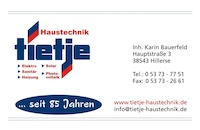 Logo der Firma Tietje Haustechnik