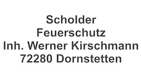 Logo der Firma Scholder Feuerschutz Inh. Werner Kirschmann
