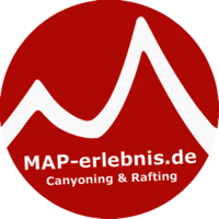 Logo der Firma MAP-Erlebnis - Canyoning & Rafting Allgäu