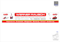 Logo der Firma Werner Rausch (Forst-Garten-Reinigungstechnik)