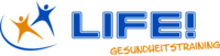 Logo der Firma LIFE! Gesundheitstraining