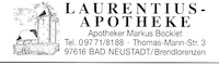Logo der Firma Laurentius-Apotheke