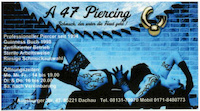 Logo der Firma A47 Piercing Dachau