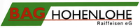 Logo der Firma BAG -Hohenlohe- Raiffeisen eG Ellwangen