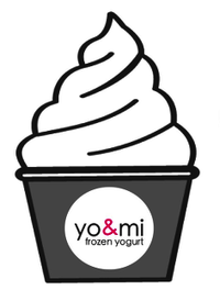 Logo der Firma yo & mi frozen jogurt
