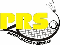 Logo der Firma Profi Racket Service -Tennis- und Badminton-Shop