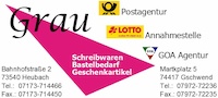 Logo der Firma Grau Schreibwaren