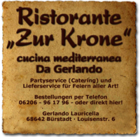 Logo der Firma Ristorante "Zur Krone"