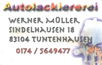 Logo der Firma Autolackiererei Werner Müller