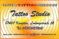 Logo der Firma Ostis Tattoowiererei
