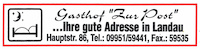 Logo der Firma Gasthof "Zur Post"
