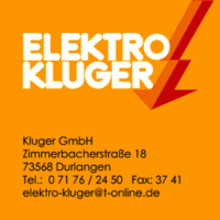 Logo der Firma Elektro Kluger GmbH