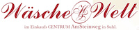 Logo der Firma Wäsche Welt im Einkaufs CENTRUM am Steinweg Suhl