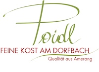 Logo der Firma Poidl - feine Kost am Dorfbach