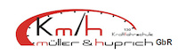 Logo der Firma km/h Kraftfahrschule Müller & Huprich