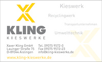Logo der Firma Xaver Kling GmbH