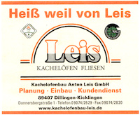 Logo der Firma Kachelofenbau Anton Leis GmbH