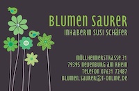Logo der Firma Blumen Saurer